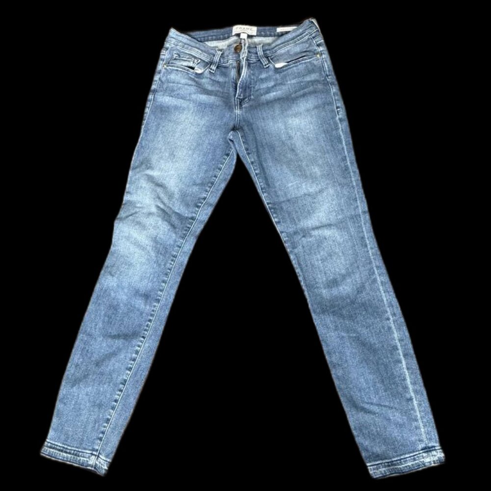FRAME Le Skinny de Jeanne Crop Jeans